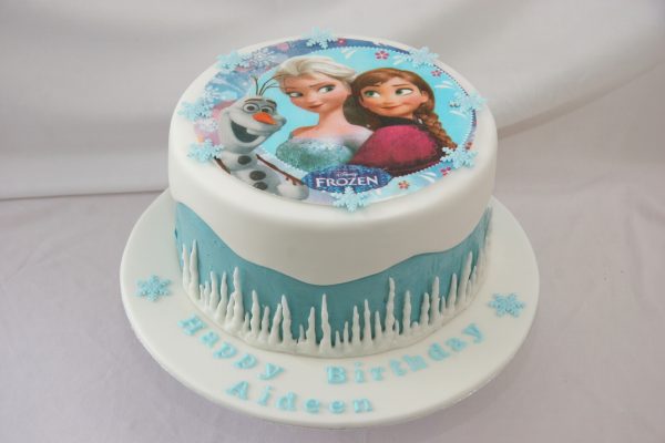 Cakes w. Edible Printed Topper - Image 2